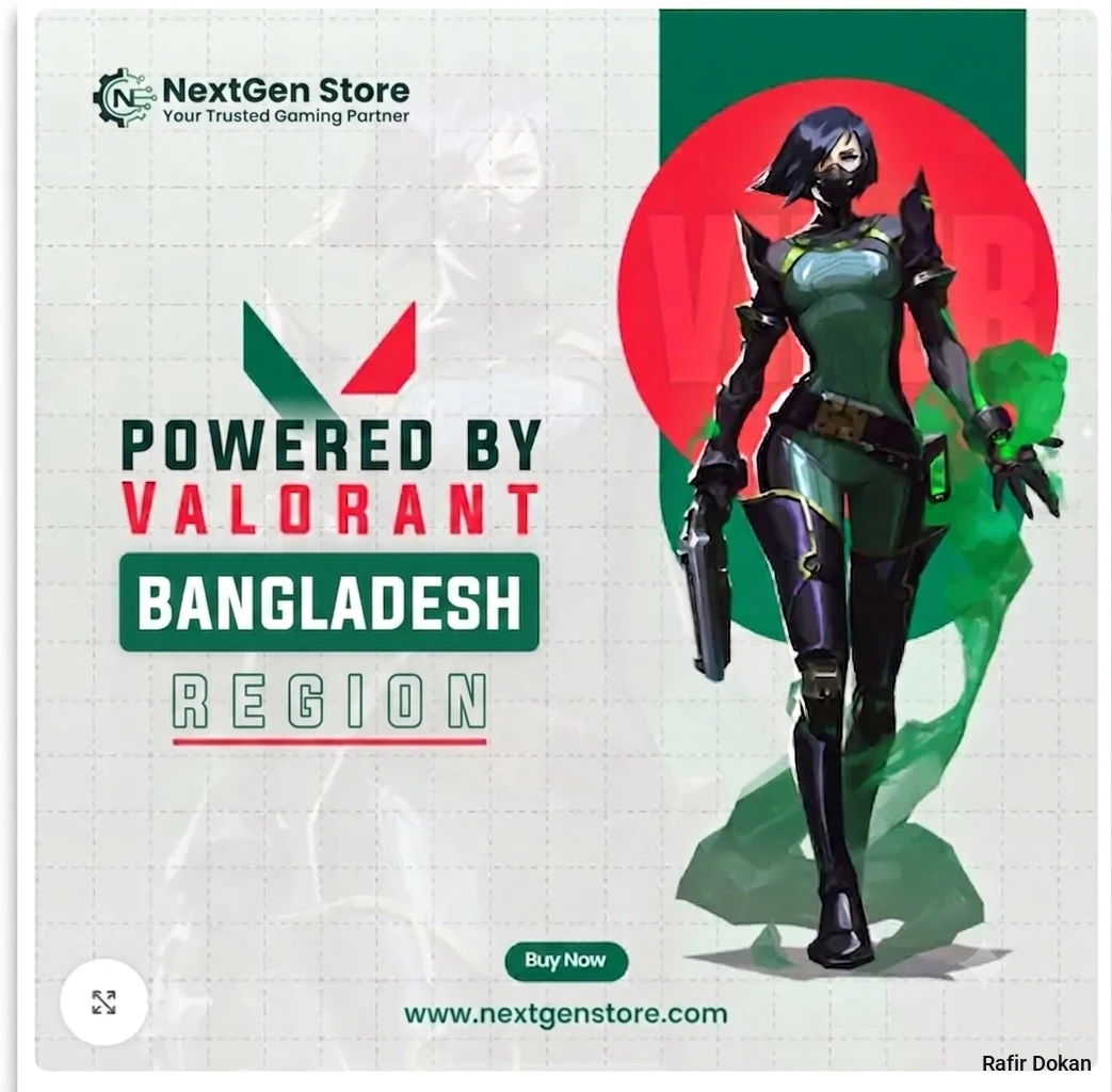 Valorant (475 VP) BANGLADESH